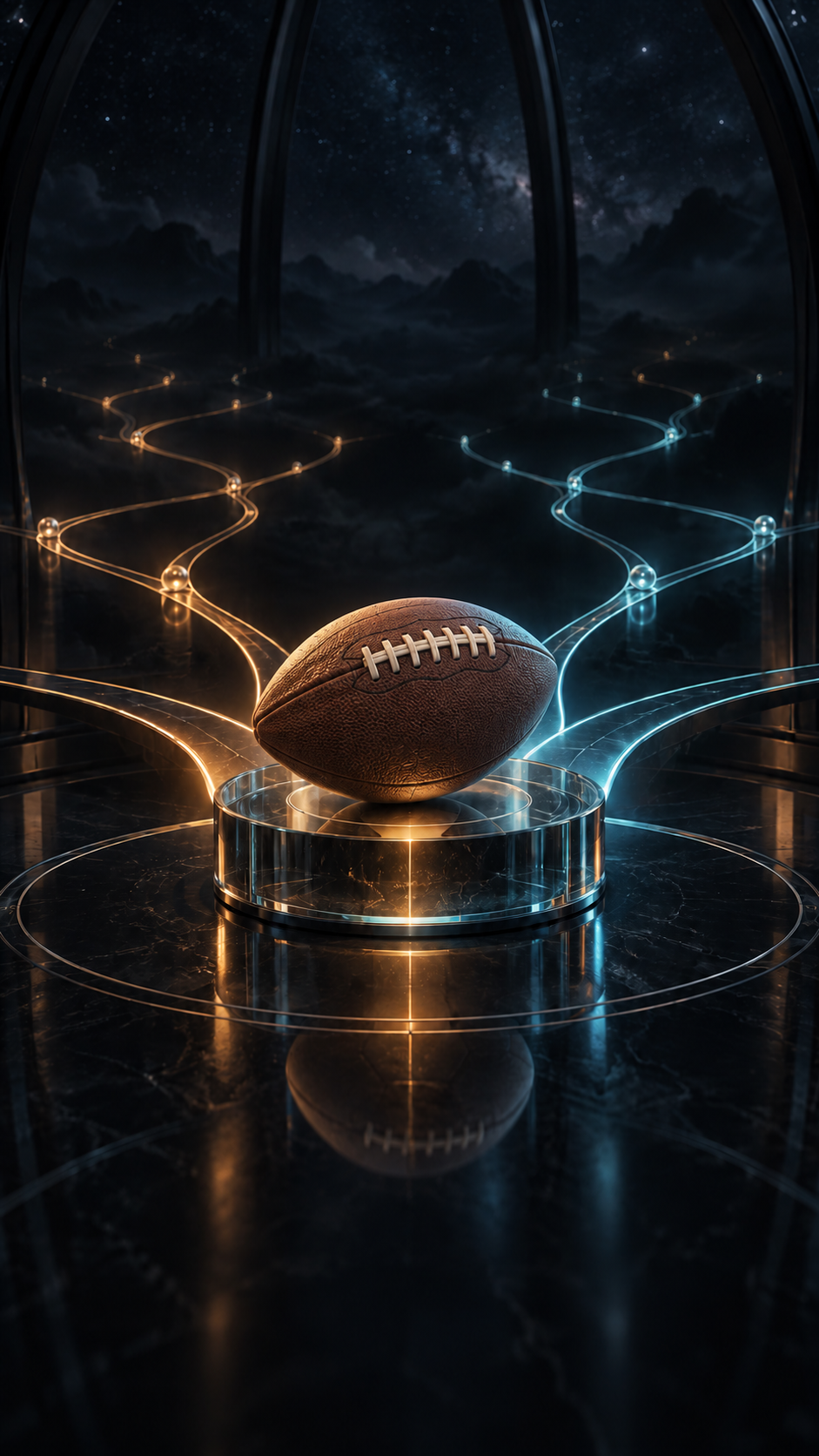 Original logo-free comic football illustration; illustrative, not a photograph of an actual player